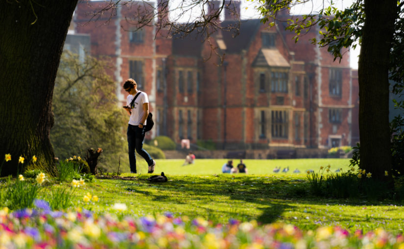 Perked up: About the University landing page