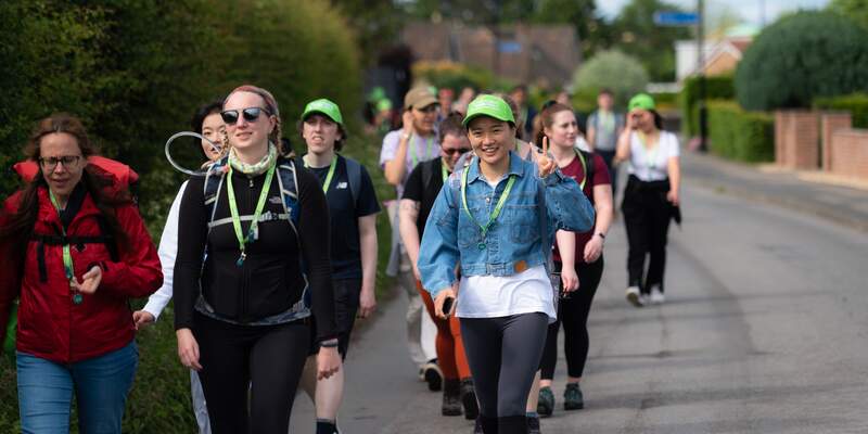 Why filming the Great York Walk was no walk-over 