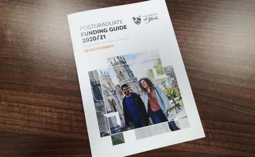 Our shiny new postgraduate funding guide
