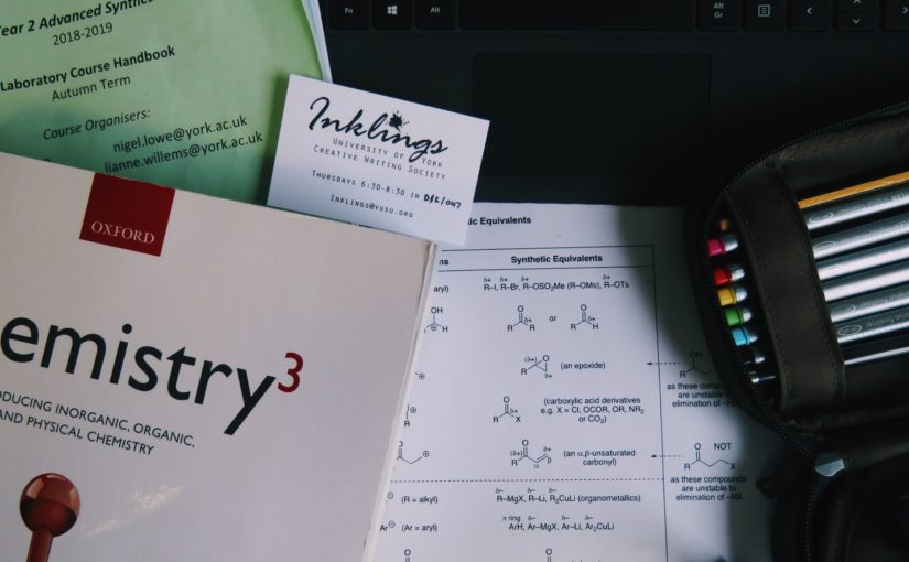 Week in the life of a chemistry student