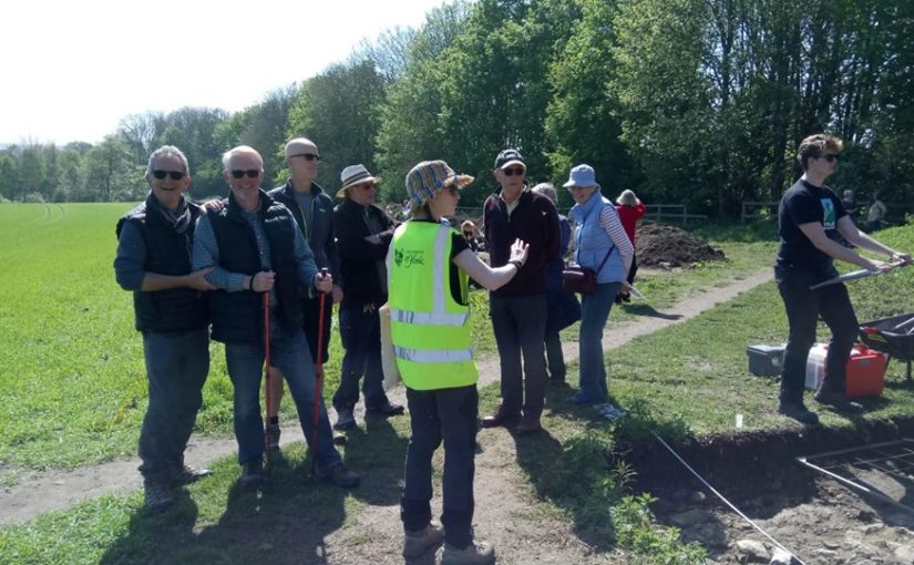 University of York Archaeology excavation field trip